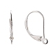 925 Sterling Silver Leverback Earring Findings(X-STER-G027-22S)-2