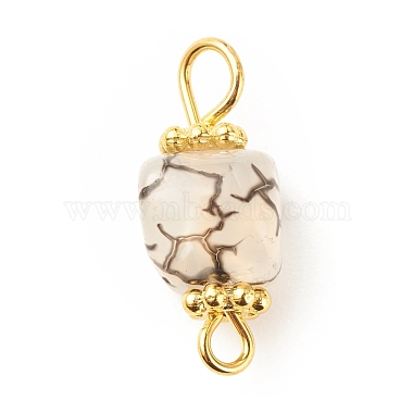 Natural Agate Connector Charms(PALLOY-JF01587-04)-2