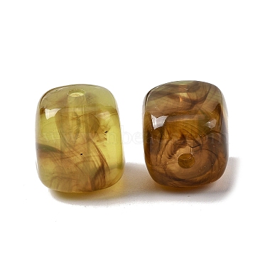 perles acryliques opaques(X-OACR-D320-01B)-2