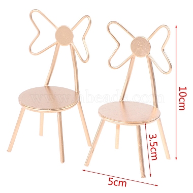 chaise papillon miniature à dossier en alliage(MIMO-PW0001-096B)-3