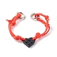 Polyester & Spandex Cord Bracelet Sets(BJEW-JB06367-01)-1
