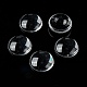Transparente Glas Cabochons(X-GGLA-R026-15mm)-6