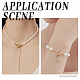 10Pcs 5 Styles Brass Toggle Clasps(KK-SC0007-40)-5