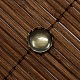 9.5~10mm Clear Domed Glass Cabochon Cover for Flat Round DIY Photo Brass Cabochon Making(DIY-X0103-AB-NR)-2