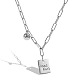 925 Sterling Silver Pendant Necklaces(NJEW-M209-01)-1