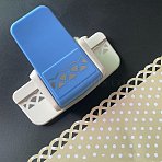 Plastic Craft Punch for Scrapbooking & Paper Crafts, with Metal Finding, Paper Shapers, Random Color, Triangle, 118x86x52mm(PW-WG94209-03)