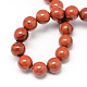 Natural Red Jasper Bead Strands(G-R193-11-8mm)-3