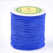Nylon Thread, Blue, 1.5mm, about 120.29 yards(110m)/roll(NWIR-S007-22)