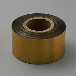 Laser Stamping Hot Foil Paper, Transfer Foil Paper, Elegance Laser Printer Craft Paper, Gold, 30x0.1mm, about 120m/roll(DIY-WH0002-91A-01)