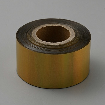 Laser Stamping Hot Foil Paper, Transfer Foil Paper, Elegance Laser Printer Craft Paper, Gold, 30x0.1mm, about 120m/roll