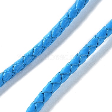 Braided Leather Cord(VL3mm-23)-3