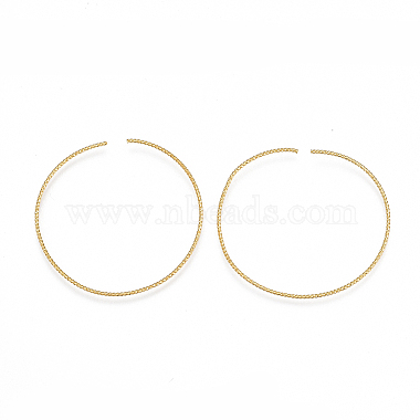 Real Gold Plated Ring Brass Links