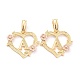 Real 18K Gold Plated Brass  Pendants(KK-J042-43G-A)-1