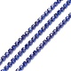 Chaînes de strass en laiton saphir strass(CHC-FS0001-03B)-1