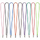 9Pcs 9 Colors Cotton Wax Cord Mask Strap Extender(AJEW-GF0007-11)-1