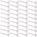 900Pcs 304 Stainless Steel Stud Earring Findings, Stainless Steel Color, 12x4mm, Pin: 0.7mm(STAS-SC0010-28)