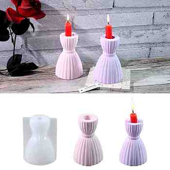 DIY Candle Making, Resin Casting Molds, For UV Resin, Epoxy Resin Craft Making, White, Clothes, 102x80x75mm