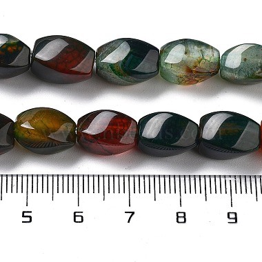 Natural Dragon Veins Agate Beads Strands(G-G172-01M)-5