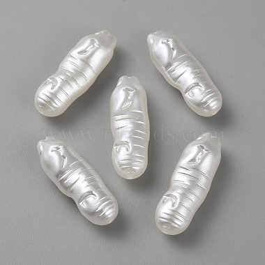 acryliques perles imitation de perles(OACR-WH0037-10)-1