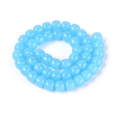 Nachahmung Jade GlasPerlenstr&auml;nge(GLAA-Q106-02A-A05)-2