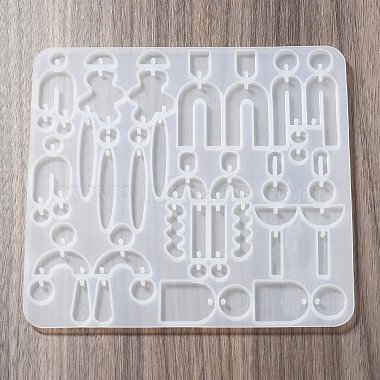 DIY Silicone Irregular Shape Pendant Molds(DIY-M047-01C)-2