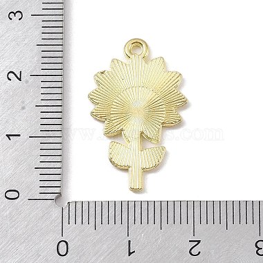 Golden Plated Alloy Enamel Pendants(FIND-M015-01G-C)-3