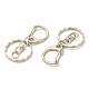 10Pcs Alloy Keychain Clasp Findings(PALLOY-YW026-02)-2