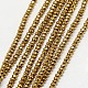 Electroplate Non-magnetic Synthetic Hematite Beads Strands(G-J160-A-02)-1