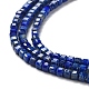 naturelles lapis-lazuli brins de perles(G-J400-A04-02)-4