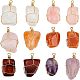 12Pcs Natural Gemstone Pendants(FIND-FG0001-60)-1