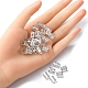200 pcs aluminium dreadlocks perles décoration de cheveux(ALUM-YW0001-04A)-4