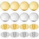 Olycraft 100Pcs 2 Colors 1-Hole Plastic Buttons(DIY-OC0004-12)-1