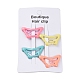 Butterfly Spray Painted Iron Snap Hair Clip for Girls(PHAR-A011-22)-1