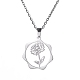 Stainless Steel Pendant Necklaces(PW-WG57218-02)-1