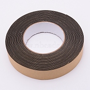 Strong Adhesion EVA Sponge Foam Rubber Tape, Anti-Collision Seal Strip, Black, 30x1.1mm, 10m/roll(TOOL-WH0129-27-06)