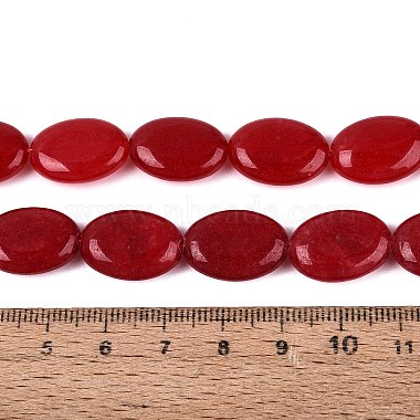 Dyed Natural White Jade Beads Strands(G-N370-01A-10)-5