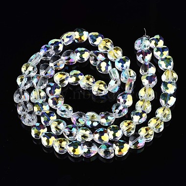 Electroplate Transparent Glass Beads Strands(EGLA-N002-22A-B01)-4