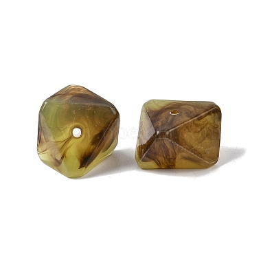 Opaque Acrylic Beads(OACR-D320-02M)-2