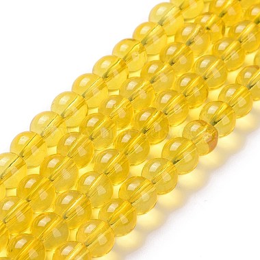 Baking Painted Glass Beads Strands(DGLA-Q023-8mm-DB29)-4