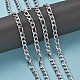 304 Stainless Steel Figaro Chains(CHS-K001-32-7mm)-5