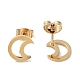 PVD Vacuum Plating 304 Stainless Steel Stud Earrings for Women(EJEW-A048-43B-G)-2