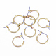 Brass Hoop Earrings(EJEW-F122-01C)-1