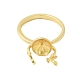 Brass Cuff Ring Settings(KK-K297-15G)-2