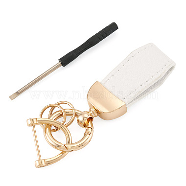 PU Leather Keychains(KEYC-TADJ0009-03MG-05)-1