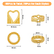 40Pcs 2 Style Alloy Bead Frame(FIND-DC0002-72)-2