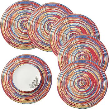 EVA Cup Mat, Table Mat, Round, Colorful, 380x2mm