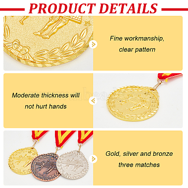 3Pcs 3 Colors Alloy Award Volleyball Medal(AJEW-FG0003-28)-4