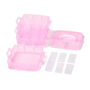 Rectangle Portable PP Plastic Detachable Storage Box(CON-D007-02D)-4
