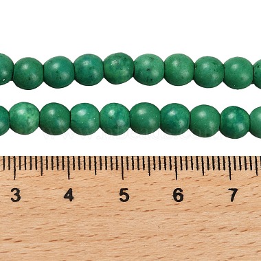 Synthetic Turquoise Beads Strands(G-C101-O01-01)-5