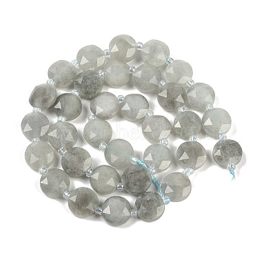 Brins de perles de jade blanc naturel (teints)(G-C116-A36-01)-4